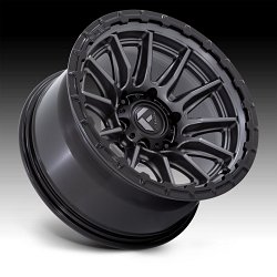 Fuel Piston FC866AB Blackout Custom Truck Wheels 2